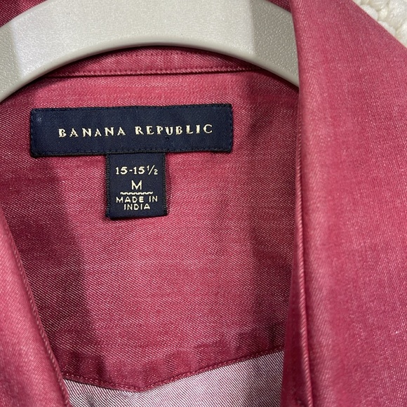 Banana Republic Snap Button Shirt size Medium - Picture 4 of 6